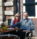 Carmelite Cafe at church square in Haarlem