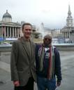 Bruce with Pontien (CISF scholar/leader from Congo)