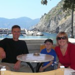 cinqueterratavola Not a bad place to take a rest stop from the hike along the cliffs of Cinque Terra